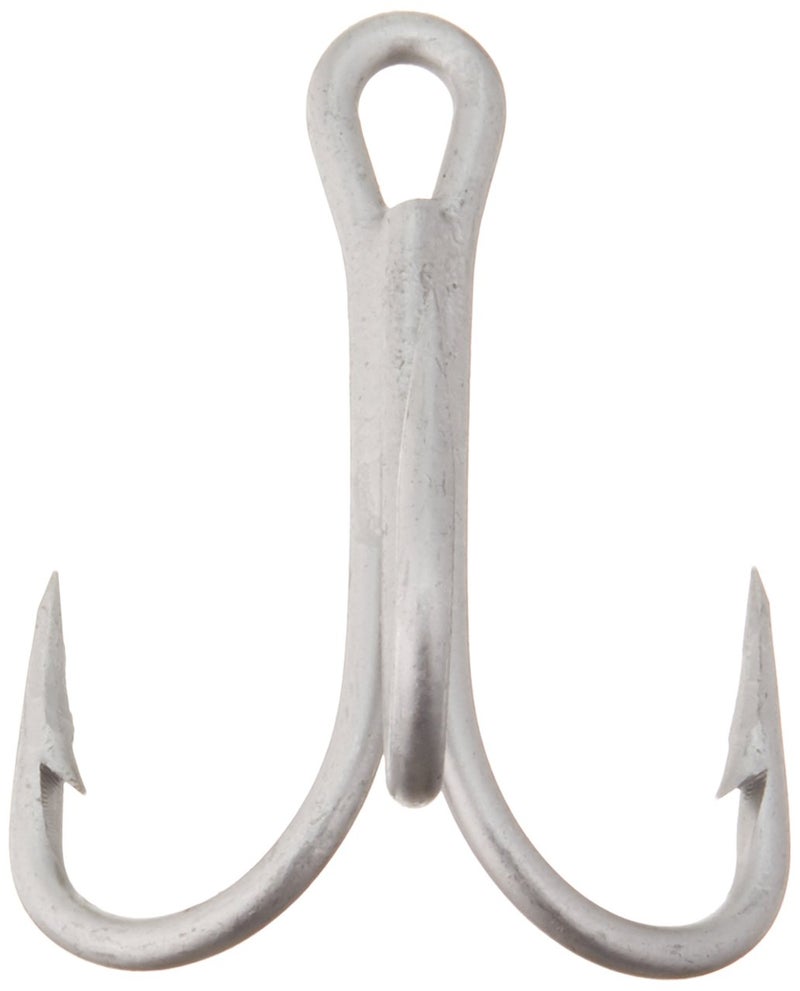 Mustad Treble 5X Strong Hook (25 Pack), Durasteel, Size 1